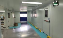 廣東綠之美新材料有限公司車間施工完成【東鑫凈化】